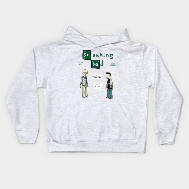 Breaking Bad Kids Hoodie by Sophie Corrigan